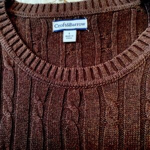 Croft and Barrow rib knit Sweater